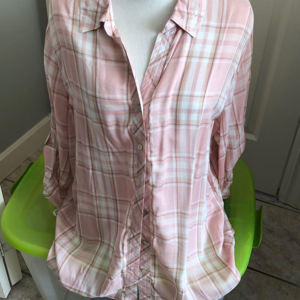 Button down tunic